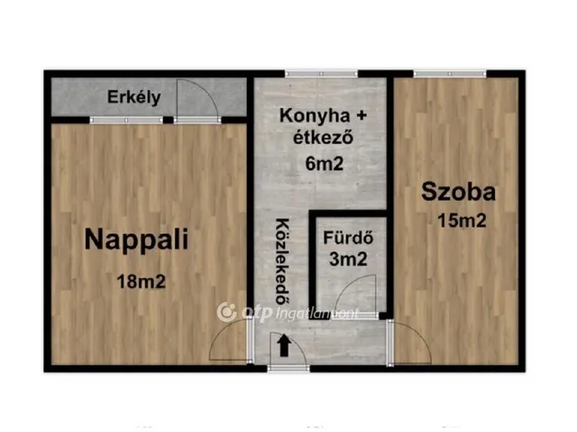 Eladó lakás Debrecen, Újkert 51 nm