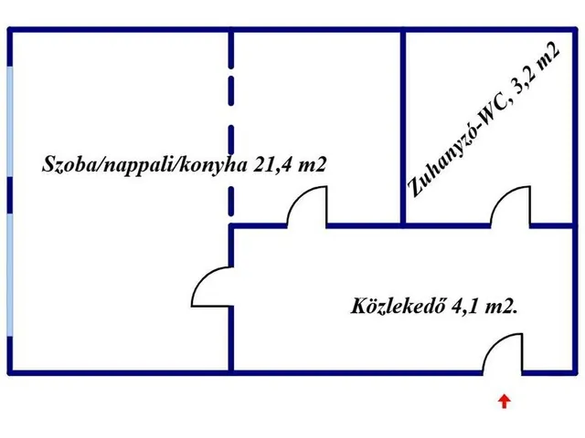 Eladó lakás Nyíregyháza 29 nm