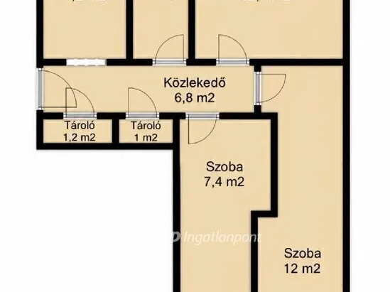Eladó lakás Debrecen 55 nm