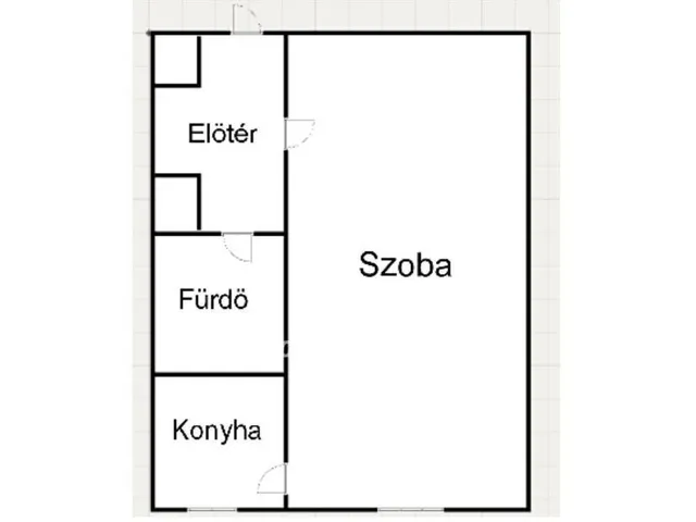 Eladó lakás Nyíregyháza 30 nm