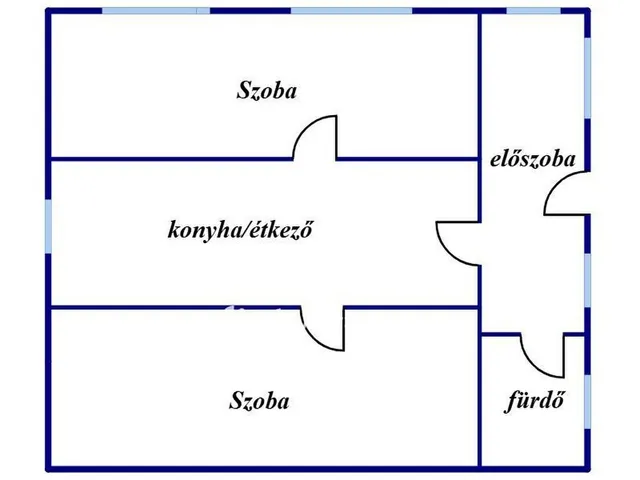 Eladó ház Zsáka 80 nm