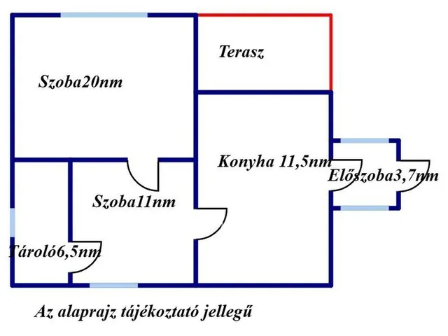 Eladó ház Szentpéterszeg 53 nm