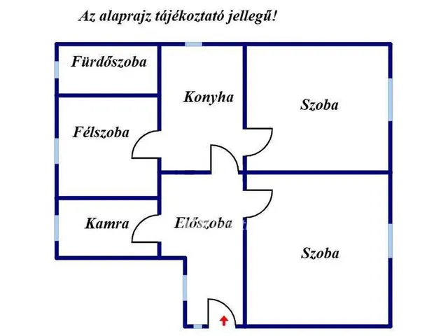 Eladó ház Biharkeresztes 73 nm