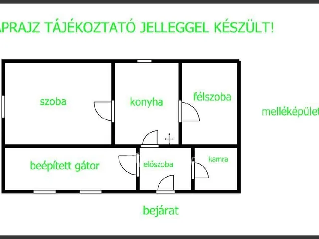 Eladó ház Nádudvar 49 nm