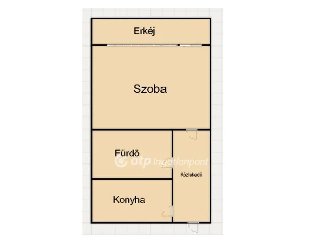 Eladó lakás Kisvárda 35 nm
