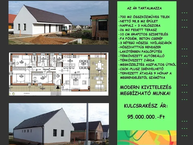 Eladó ház Fertőszéplak 98 nm
