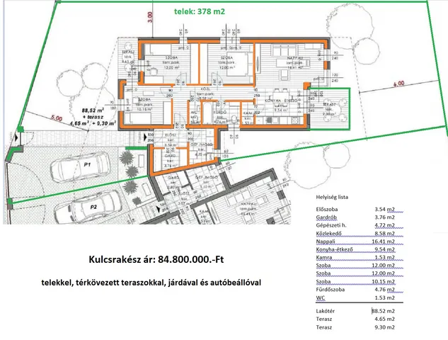 Eladó ház Nagycenk 90 nm