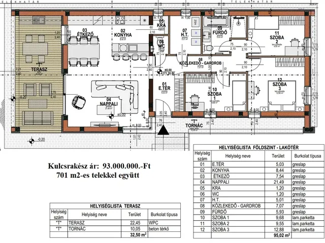 Eladó ház Fertőszéplak 95 nm