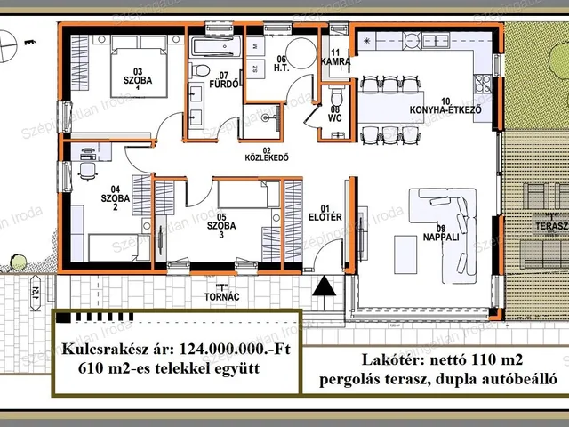 Eladó ház Nagycenk 110 nm