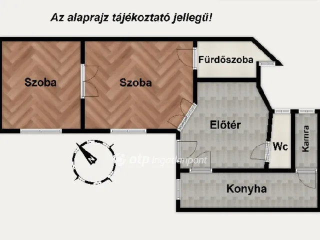 Eladó lakás Budapest IX. kerület, Belső Ferencváros 55 nm