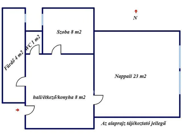 Eladó lakás Budapest XIII. kerület 42 nm