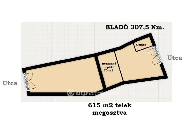 Eladó telek Budapest XXII. kerület, Budafok 307 nm