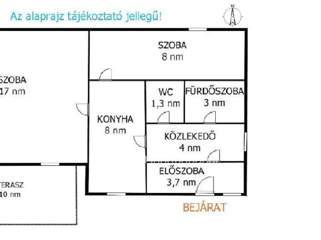 Eladó lakás Budapest XVI. kerület 45 nm
