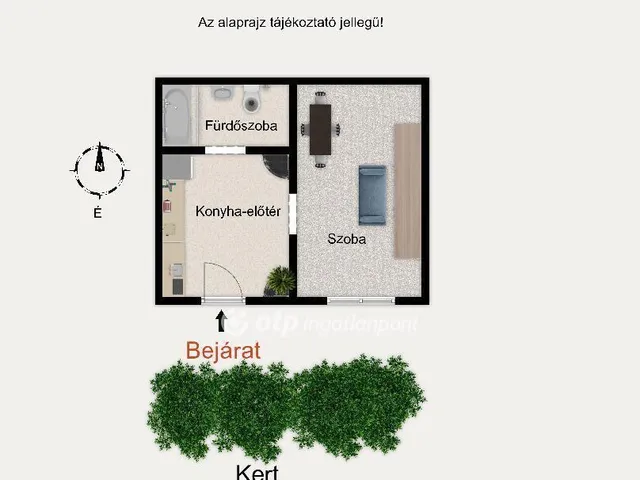 Eladó lakás Budapest XX. kerület 24 nm