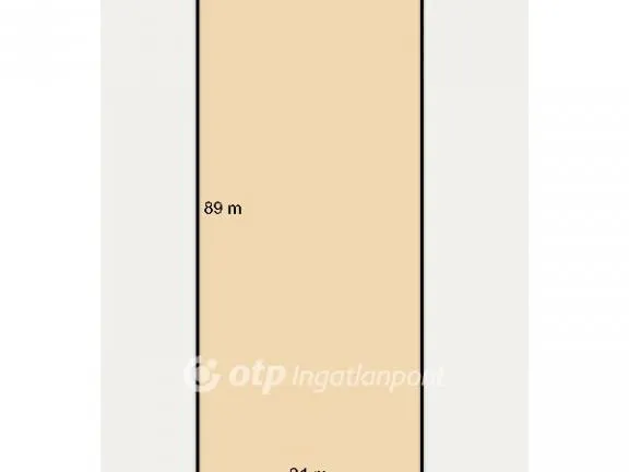 Eladó telek Vácrátót 1869 nm