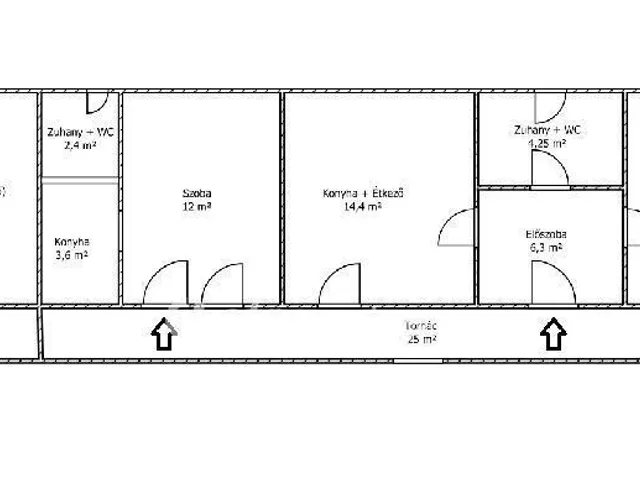 Eladó ház Kóka 60 nm