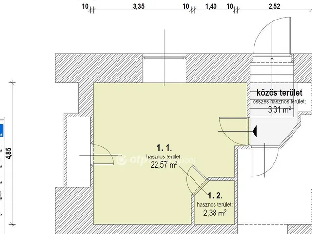 Eladó lakás Budapest VIII. kerület 54 nm