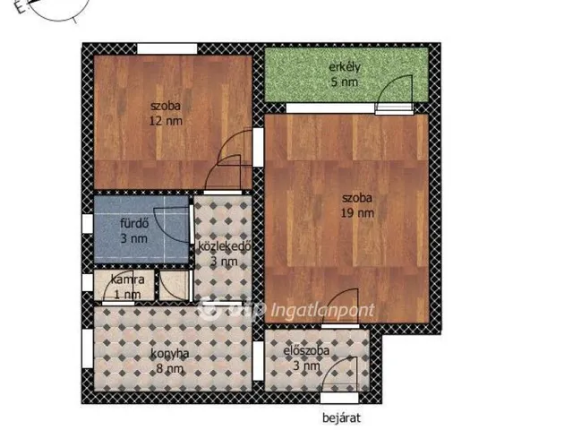 Eladó lakás Budapest XVIII. kerület, Lakatostelep 57 nm