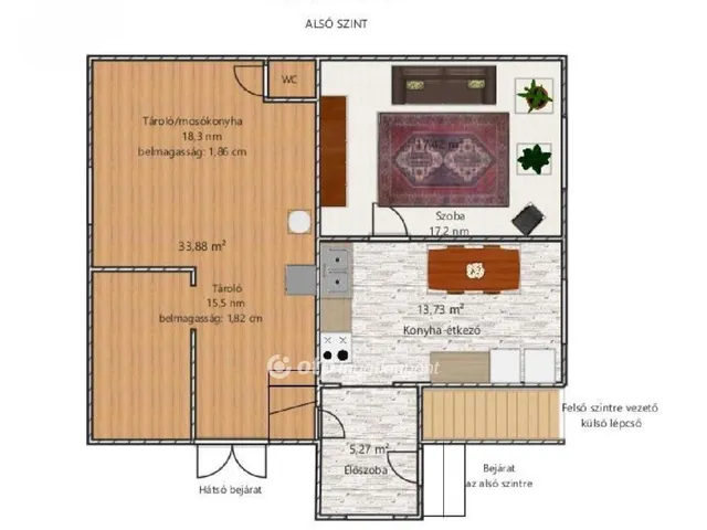 Eladó ház Budapest XXII. kerület 101 nm