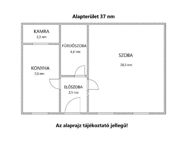Eladó lakás Budapest XIII. kerület 36 nm