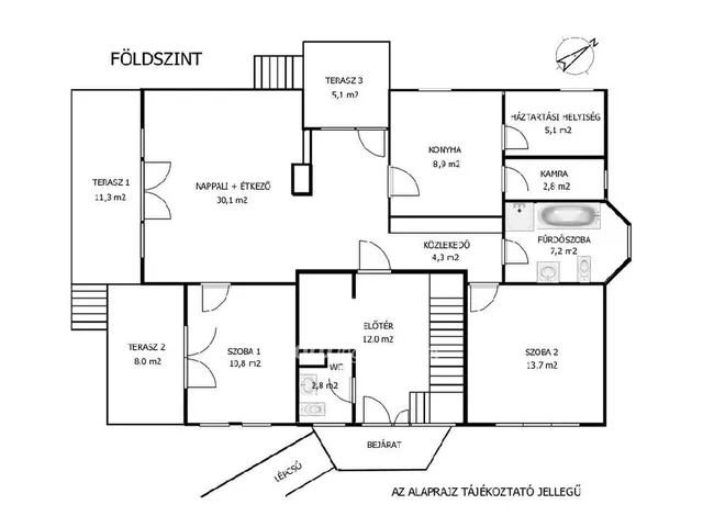 Eladó ház Budapest XVIII. kerület, Miklóstelep 207 nm