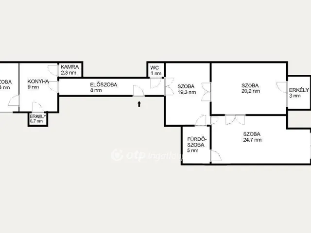 Eladó lakás Budapest I. kerület 102 nm