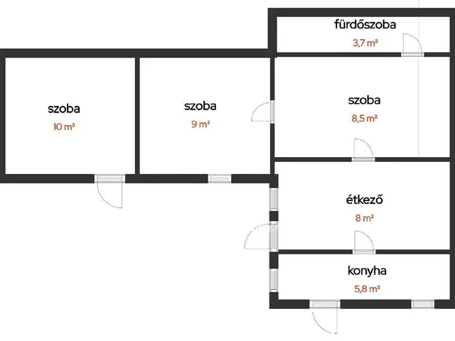 Eladó lakás Budapest XXIII. kerület 45 nm