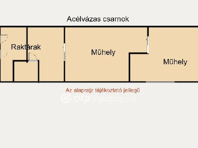 Eladó kereskedelmi és ipari ingatlan Verseg 1229 nm