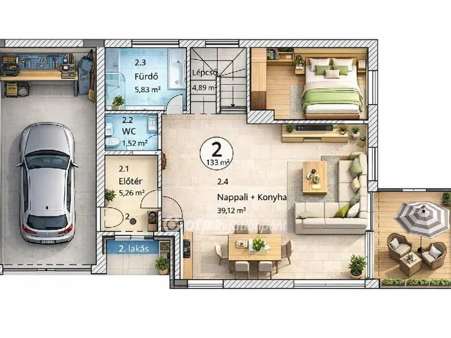 Eladó ház Budapest XX. kerület 133 nm