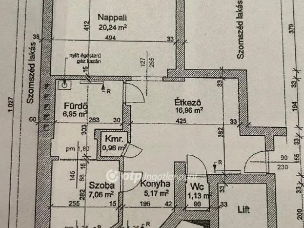 Eladó lakás Budapest II. kerület, Víziváros II. ker 61 nm