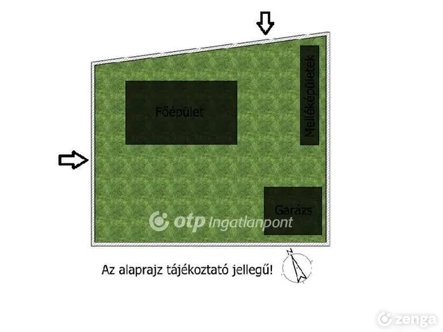 Eladó ház Nagytarcsa 740 nm