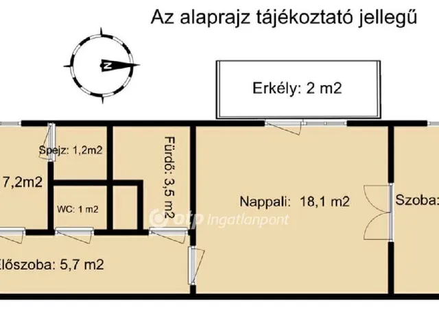 Eladó lakás Budapest X. kerület, Óhegy 53 nm