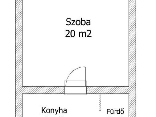 Eladó lakás Budapest IV. kerület, Újpest 29 nm