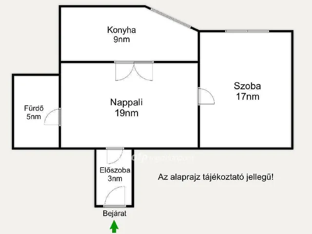 Eladó lakás Budapest XI. kerület 52 nm