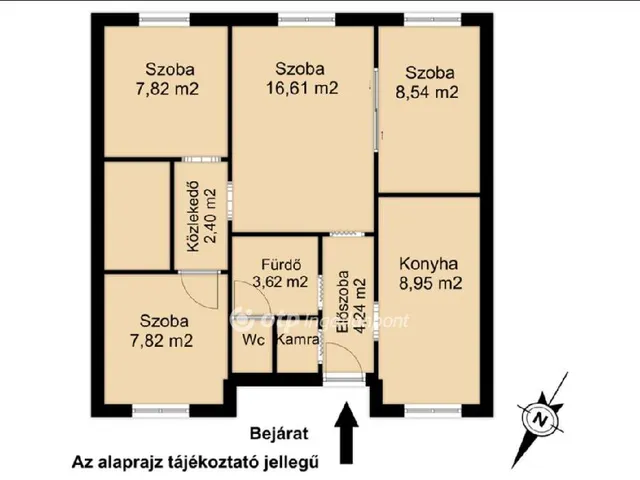 Eladó lakás Budapest IX. kerület 62 nm