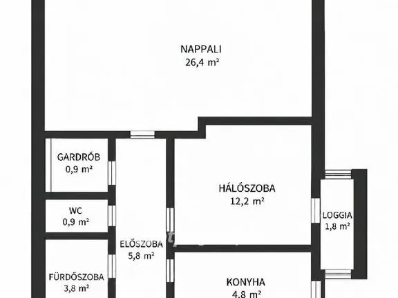 Eladó lakás Budapest II. kerület 63 nm