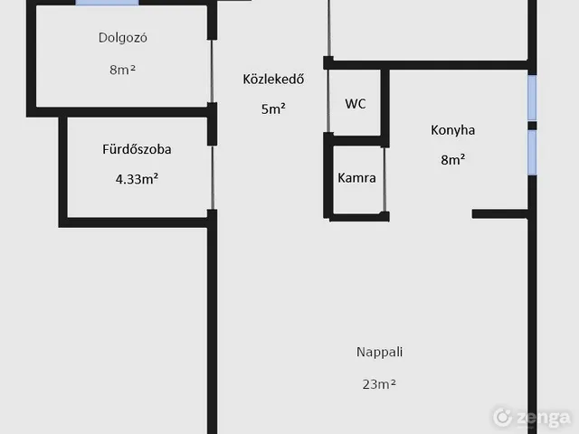 Eladó lakás Budapest XIV. kerület, Nagyzugló 62 nm