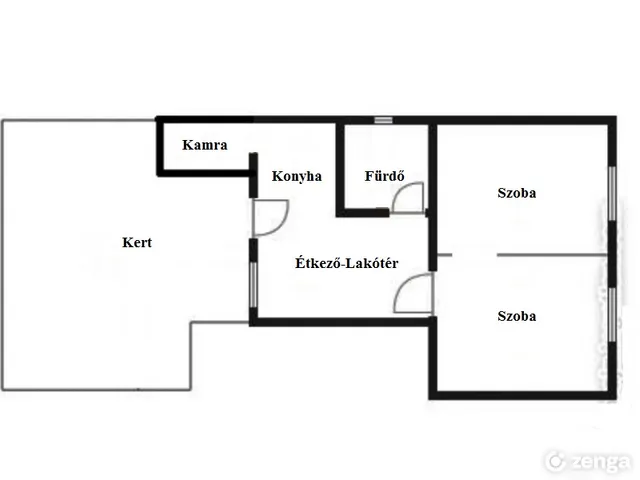 Eladó lakás Budapest XXII. kerület, Budatétény 42 nm