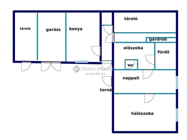 Eladó ház Kiskunlacháza 62 nm
