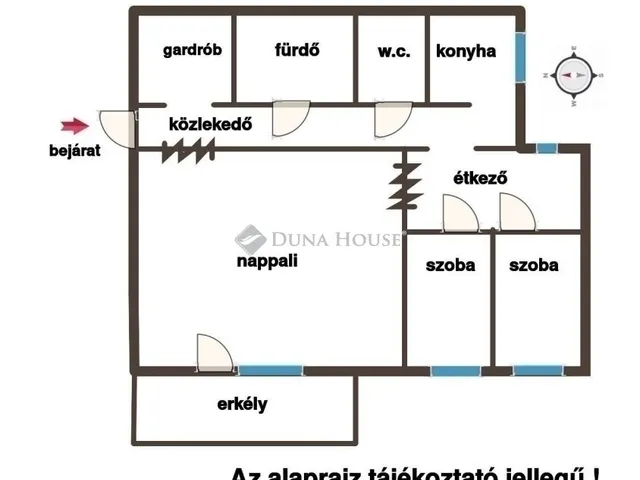 Eladó lakás Budapest XV. kerület 59 nm