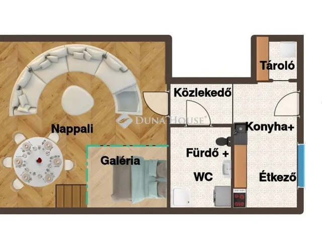 Eladó lakás Budapest VII. kerület 44 nm