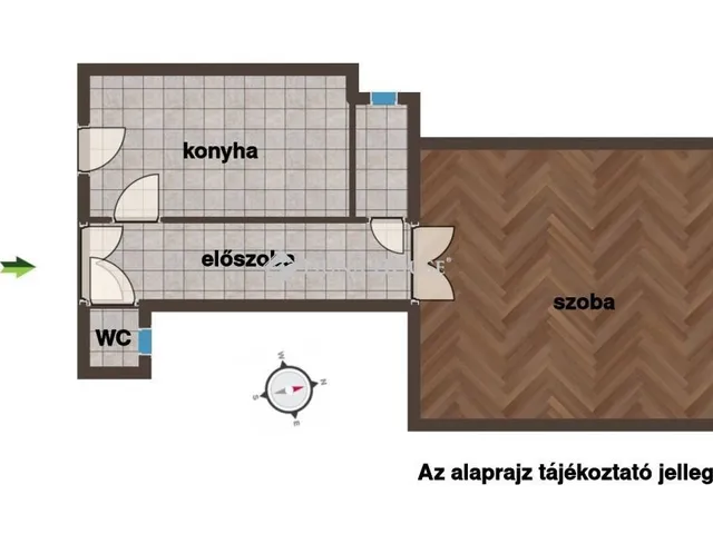 Eladó lakás Budapest VIII. kerület 43 nm