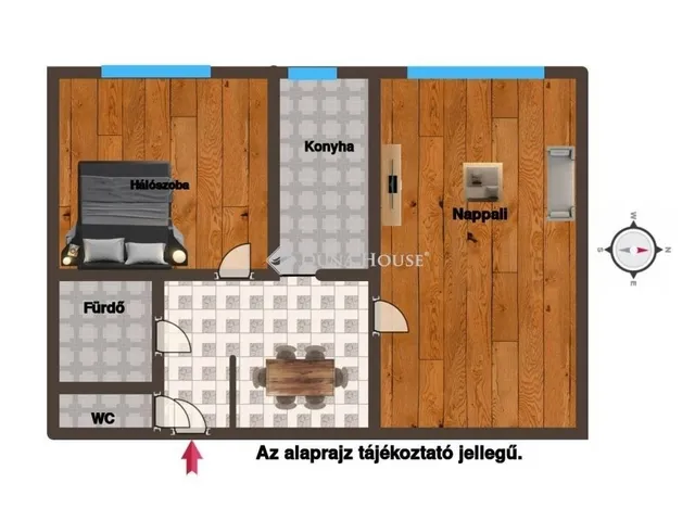 Eladó lakás Budapest III. kerület 51 nm