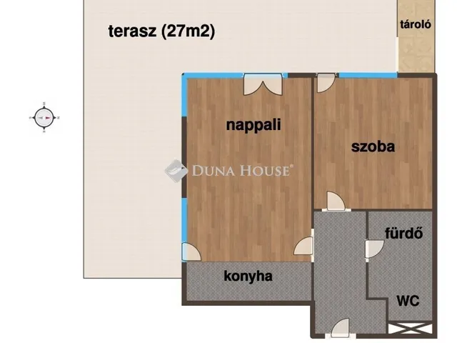 Eladó lakás Budapest III. kerület, Óbuda 42 nm