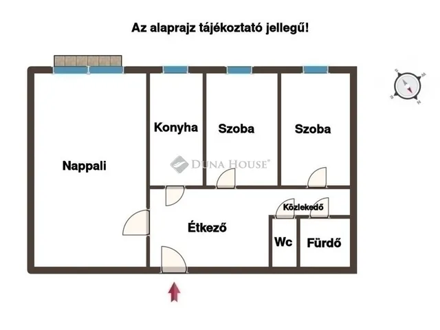 Eladó lakás Budapest III. kerület 56 nm