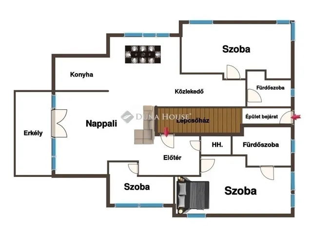 Eladó lakás Budapest II. kerület, Zöldmál 129 nm