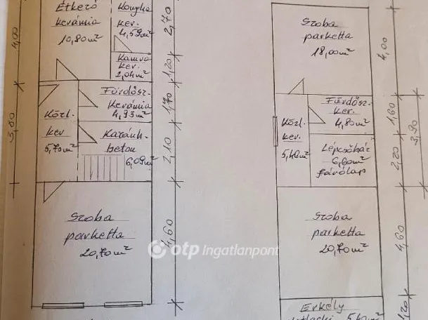 Eladó ház Vásárosnamény 120 nm