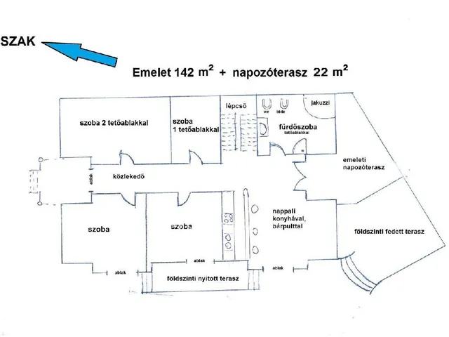 Eladó kereskedelmi és ipari ingatlan Nyírcsaholy 285 nm