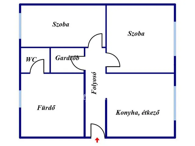 Eladó lakás Nyíregyháza 56 nm