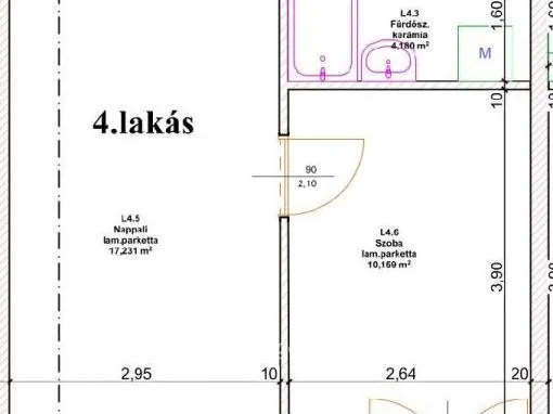 Eladó lakás Nyíregyháza 38 nm